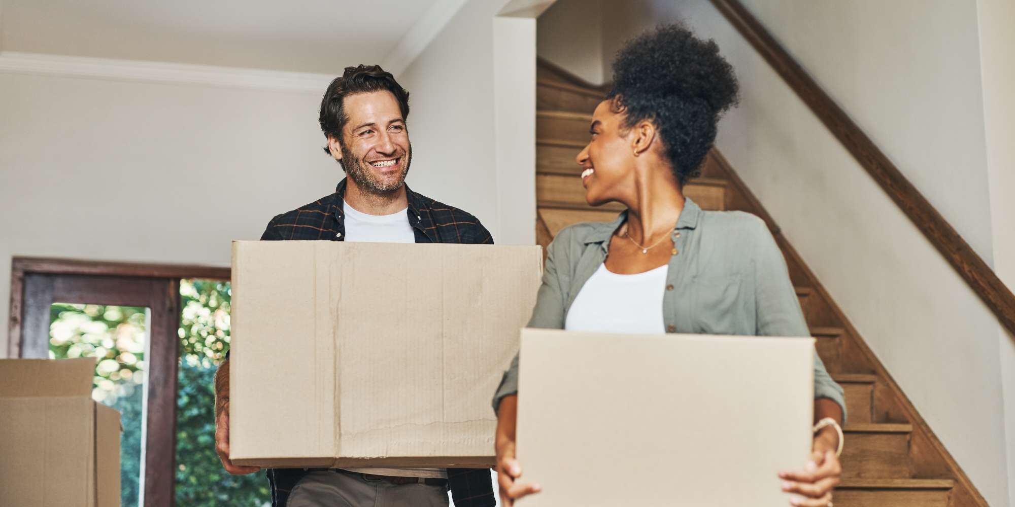moving in